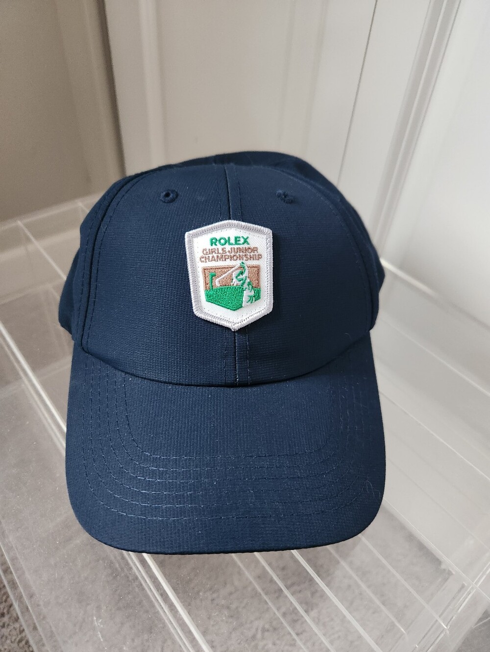 Rolex Girls Junior Championship Imperial Golf Hat Navy